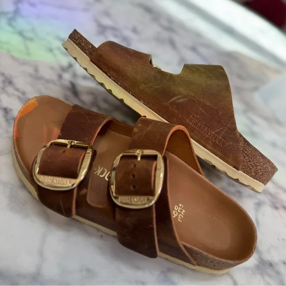 BIRKINSTOCK Arizona Big Buckle - sz 5-5.5 - Picture 6 of 6